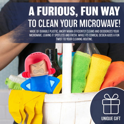 2 X Microwave Steamer Cleaning Tool Stain And Odour Remover Hygiene Cleaner Easy Use - 4