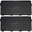 2 x Miele Sf-aac50 Anti Allergy Hepa Filter/Active Air Clean Carbon Filter by Ufixt