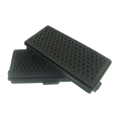 2 x Miele Sf-aac50 Anti Allergy Hepa Filter/Active Air Clean Carbon Filter by Ufixt - 4