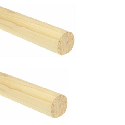 2 x Mopstick Stair Handrail - 46X45MM - 1 Meter - Total 2 Meters hr4