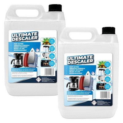 2 x Multi Purpose Fast Acting Liquid Descaler For Washing Machines, Dishwashers, Coffee Machines, Kettle & Iron