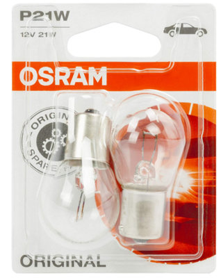 2 X Osram 382 P21W Reverse Back Up Lamps Light Car Bulbs 12V 21W ...