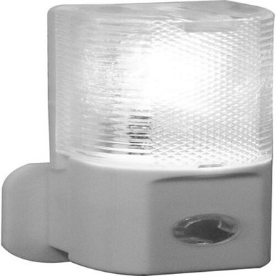 2 X Plug In Led Night Light Bedroom Dusk To Dawn Sensor Energy Saving Kids Lamp - 3