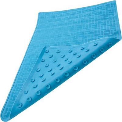 2 X Prima Rubber Bath Mat 53X35 CM Non Slip Suction Cups Floor Shower Grip - 6