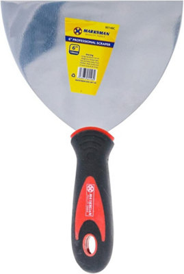 2 X Professional Scraper 6 Inch Paint Wooden Handle Wallpaper Floor Hand Tool