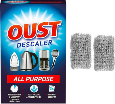 2 x Re-Usable Kettle Descaler Ball Durable Long Life Stainless Steel ...
