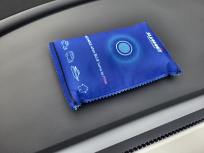 Hillington Reusable Car Dehumidifier Bags U2013 2 X 250g Moisture Absorbers For Interior Damp, Fog, And Condensation Control U2013 Reusable Silica Gel Packs