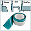 2 x Shower Tray Bath Basin Flexible Waterproof Seal Strip Upstand Sealant - 2.8m