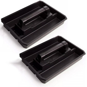 2 x Stanley Fatmax Tstak Tool Tote Tray Half Size Replacement TS400 FMST171971