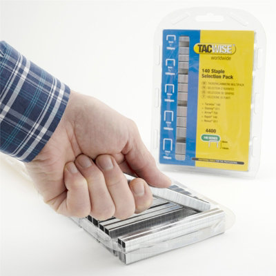 Type 140/8mm Galvanised Staples, Box Of 5000 - Tacwise
