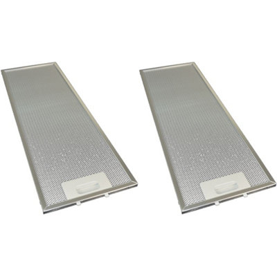 2 x Universal Cooker Hood Metal Grease Filter 177mm x 533mm by Ufixt