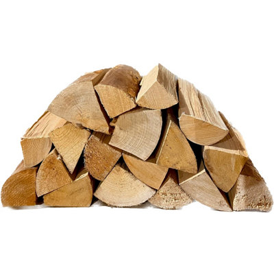 2 x Warma 23L Log Boxes Silver Birch Hardwood Kiln Dried Firewood Logs - 3