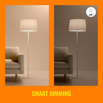 2 x WiZ Smart Bulb, E27 Tuneable Light Bulb Smart Dimming LED, WiFi Works Alexa, Google Assistant & HomeKit, App Control