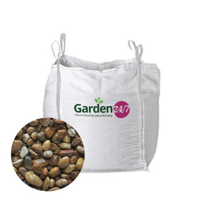 20-45mm Mixed Quartzite Stone - Brown - Premium Aggregate Bulk Bag ...