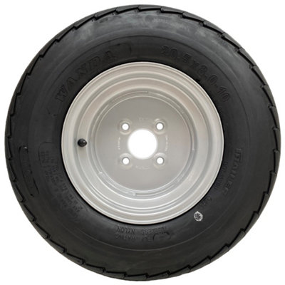 20.5x8.00-10 Trailer Kit High Speed Road Legal Wheels + Hub & Stub Axle ...