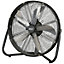 20" Industrial High Velocity Floor Fan - 3 Speed Settings - Tilting Stand - 230V