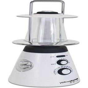 20 LED Lantern With Radio Camping Lamp Hiking Fishing Outdoor Light Sound