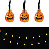 20 Lights 5M Decorative Pumpkin Halloween Solar Powered LED String Lights