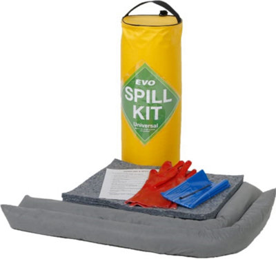 20 Litre EVO Cab or Forklift Spill Kit - Suitable for Hydraulics, Oils, Coolant, Fuels and Mild Ac'ds