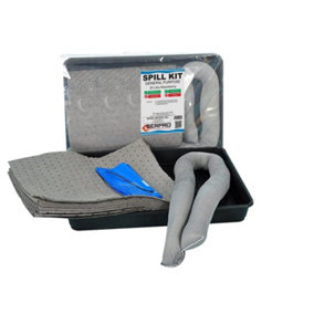 20 Litre General Purpose Compact Spill Kit with Drip Tray