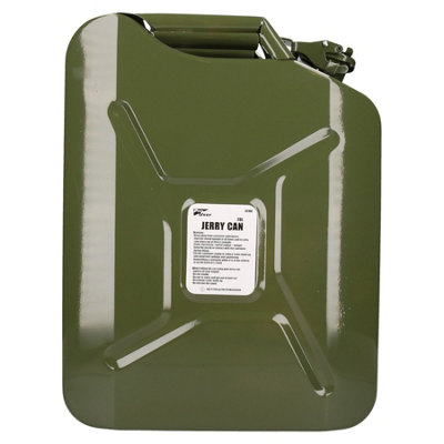 20 Litres Metal Fuel Jerry Can Holder Storage for Petrol Diesel Oil ...
