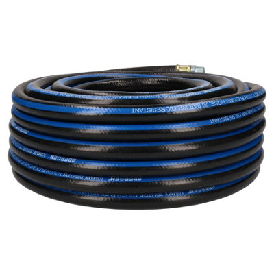 20 Metres / 65 Feet Compressor Airline Air Hose 10mm Internal Rubber ...
