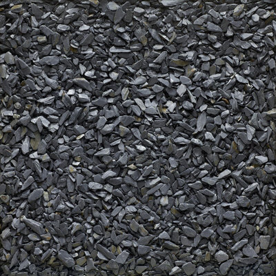 20 mm Bulk Bag 850 kg Slate - Blue Coloured Slate Chips - L10 x W10 x H8 cm - 4