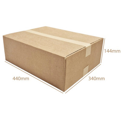 20 New Royal Mail Small Parcel Postal Mailing Boxes (External Dimensions - 446x346x154mm)