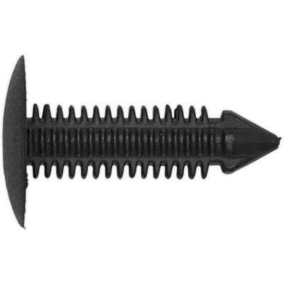 20 PACK Black Fir Tree Clips - 18mm x 30mm - 7 to 7.4mm Hole ...