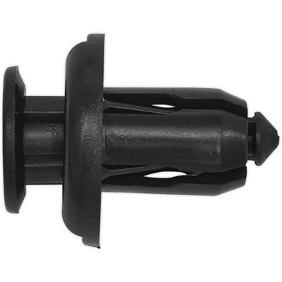 20 PACK Black Push Rivet Trim Clip - 20mm x 25mm - Suitable for GM Vehicles