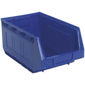 20 PACK Blue 210 x 335 x 165mm Plastic Storage Bin - Warehouse Part Picking Tray