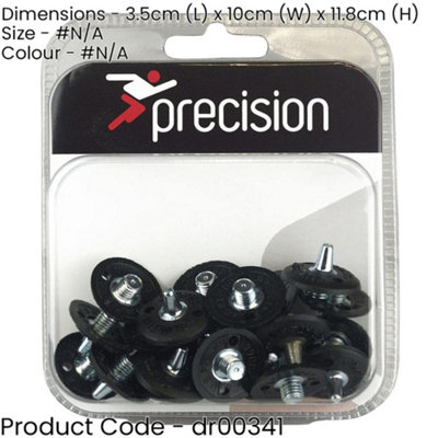 20 PACK County Cricket Shoe Spikes - Pitch Turf Grip Spare Boot Spikes