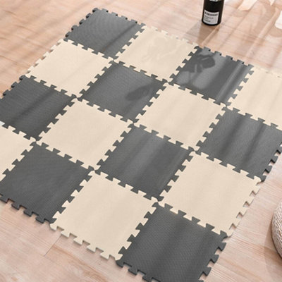 thumbnail image 2 of LAITIMIA Interlocking Foam Floor Tiles – 18 Tiles (17 Sq Ft) – High-Density EVA Play Mats For Gym, Exercise, Kids Playroom 2 of 14