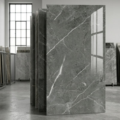 20 Pcs Marble Effect Self Adhesive Wall Tiles Sticker 60 cm x 30 cm