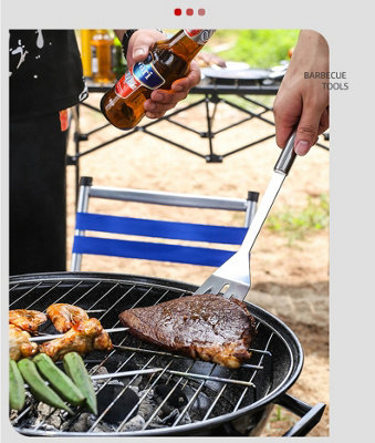 20-Piece Stainless Steel Barbecue Tool Set - 4
