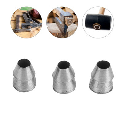 20-Piece Steel Safety Round Handle Wedge Set for Hammer,and Sledge-8mm Diameter
