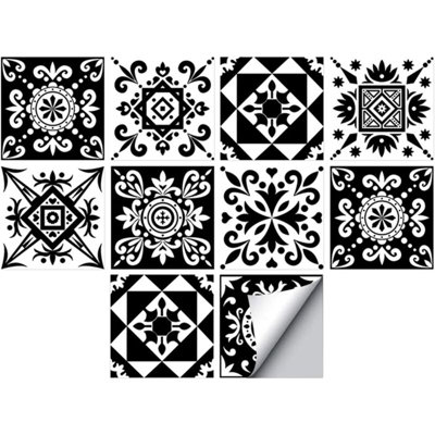 20 sheets of wall tile stickers 15 cm