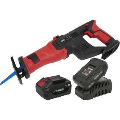 Cordless reciprocating saw online b&q