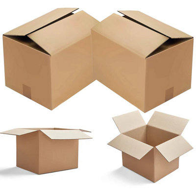 20 x 18x12x12" Strong Double Wall Cardboard Packing Storage Shipping Boxes