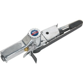 20 x 520mm Detail AIR Belt Sander - 1/4" BSP - QUALITY Garage Slim Grinding Kit