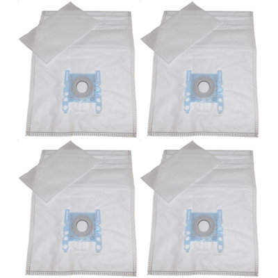 20 x Bosch Microfibre Vacuum Cleaner Dust Bags Type D E F G H + Filter by Ufixt