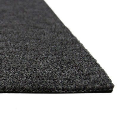 20 x Carpet Tiles 5m2  Charcoal Black