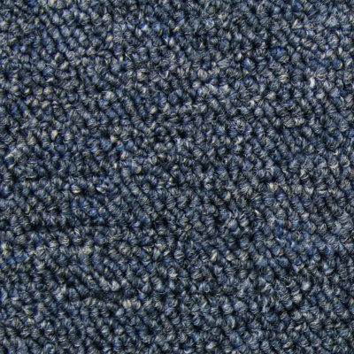 20 x Carpet Tiles 5m2  Storm Blue