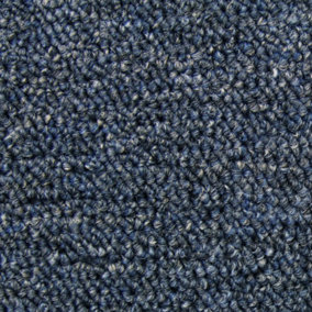 20 x Carpet Tiles 5m2  Storm Blue