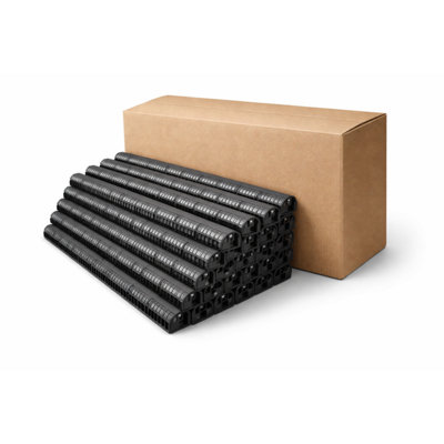 20 x Over Fascia Vents 1 Metre x 25mm² Airflow for Roof Eaves Ventilation