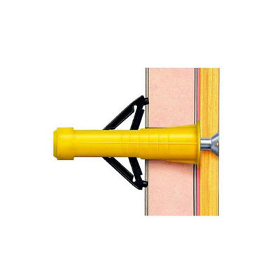 20 x Plasplugs Super Toggle Raw Plug Fixings for Plasterboards and ...