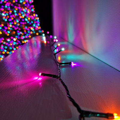 200 LED 16m Premier SupaBrights Indoor Outdoor Christmas Multi Function ...