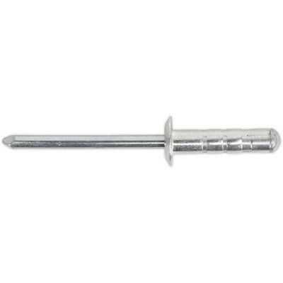200 Pack of 4.8mm x 19mm Multi Grip Rivets - Durable Aluminium Compression Fasteners