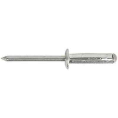 200 Pack of 4.8mm x 27mm Aluminium Compression Peel Pin Rivets for Load Distribution