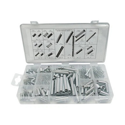 200 Piece Assorted Extension Tension Compression Springs Set With ...